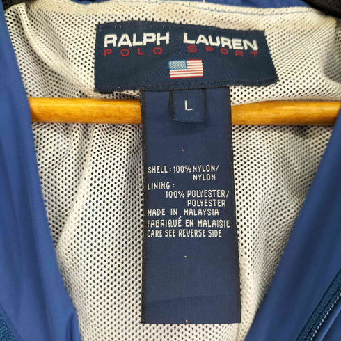 ポロスポーツラルフローレン POLO SPORT RALPH LAUREN 90S ジップアップナイロンパーカー メンズ import:L