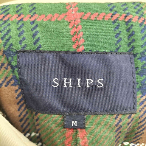 シップス SHIPS 裏地チェック トレンチコート レディース JPN:M