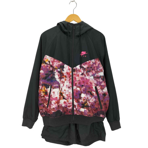 ナイキ NIKE TOKYO FLORAL WVN JKT セットアップ レディース JPN:L