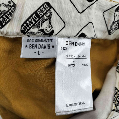 ベンデイビス BEN DAVIS アクティブワークパンツ メンズ JPN:L