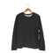 エムエイチエル MHL. 裏地ボーダー コットンウール ロングスリーブTシャツ メンズ JPN:M