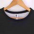 エムエイチエル MHL. 裏地ボーダー コットンウール ロングスリーブTシャツ メンズ JPN:M