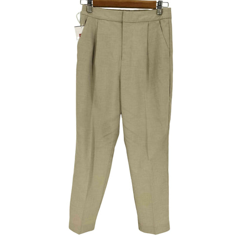 オペークドットクリップ OPAQUE.CLIP 24AW CARREMAN ツイル ストレッチ テーパード パンツ レディース JPN:M