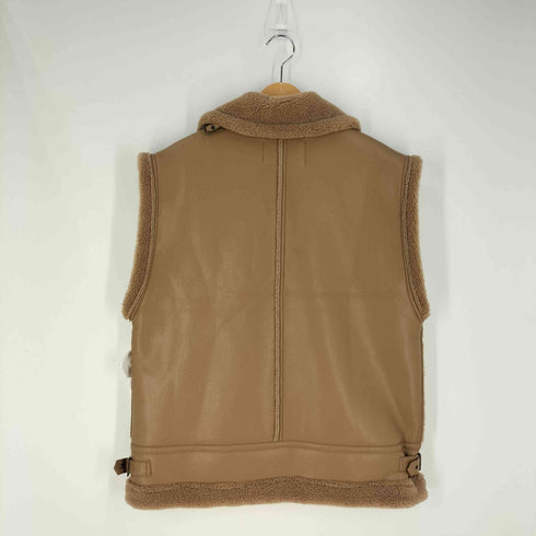 レイビームス Ray BEAMS フェイクムートン ボマー ベスト レディース ONE SIZE