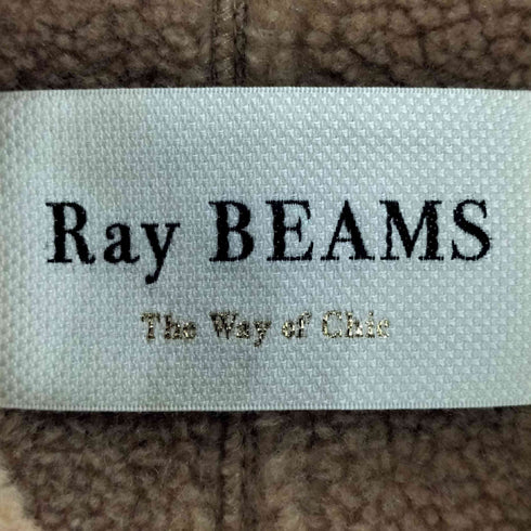 レイビームス Ray BEAMS フェイクムートン ボマー ベスト レディース ONE SIZE