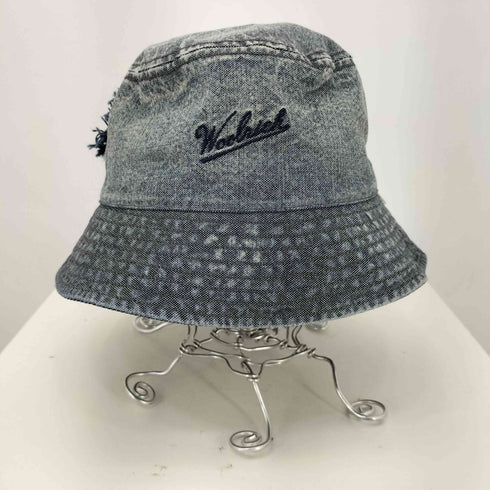 ウールリッチ WOOLRICH ダメージ加工 ウォッシュ加工 デニムバケットハット メンズ