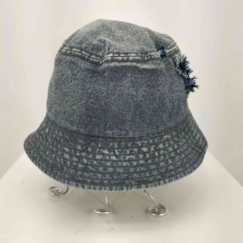 ウールリッチ WOOLRICH ダメージ加工 ウォッシュ加工 デニムバケットハット メンズ