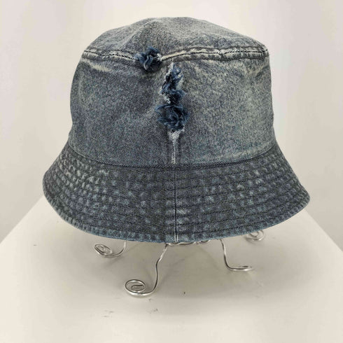 ウールリッチ WOOLRICH ダメージ加工 ウォッシュ加工 デニムバケットハット メンズ