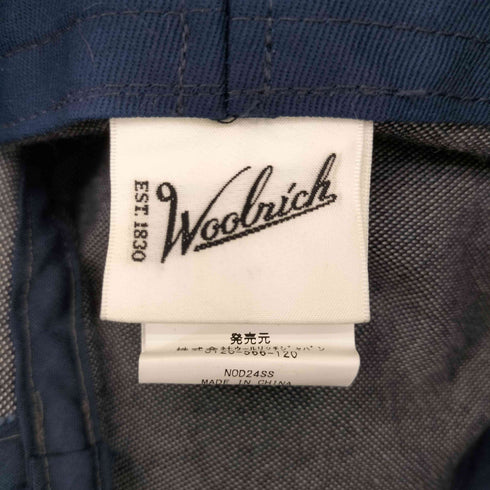 ウールリッチ WOOLRICH ダメージ加工 ウォッシュ加工 デニムバケットハット メンズ