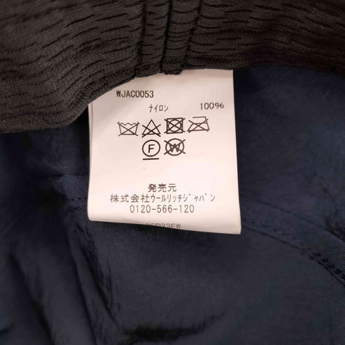 ウールリッチ WOOLRICH ロゴパッチ ナイロン ファティーグハット メンズ