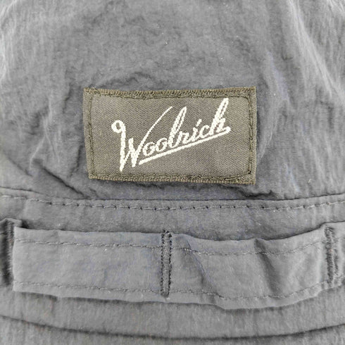 ウールリッチ WOOLRICH ロゴパッチ ナイロン ファティーグハット メンズ