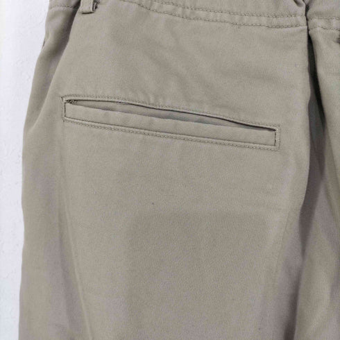 ムジラボ MUJI labo ストレッチチノ イージーワイドクロップドパンツ メンズ JPN:L