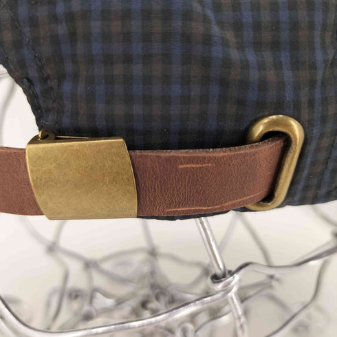 ウールリッチ WOOLRICH フロントロゴ チェック6パネルキャップ メンズ