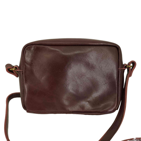 MOSS TIDEWAY レザーショルダーバッグ レディース