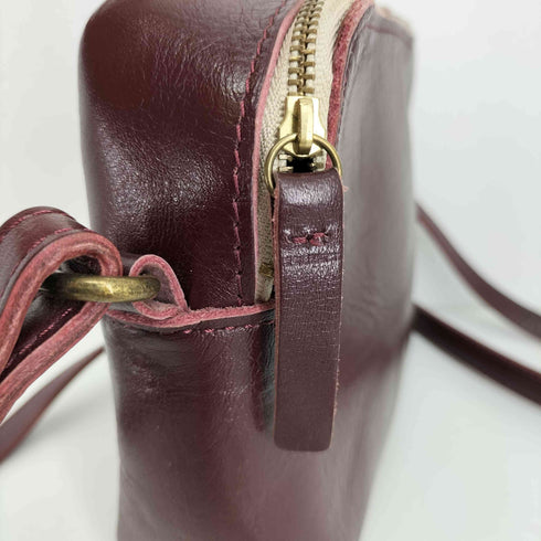 MOSS TIDEWAY レザーショルダーバッグ レディース