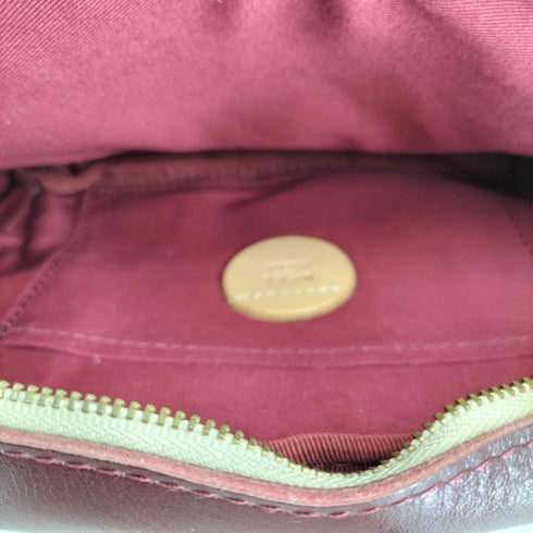 MOSS TIDEWAY レザーショルダーバッグ レディース