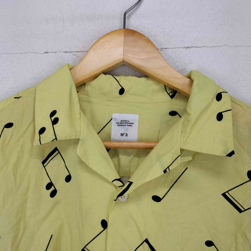 ベドウィンアンドザハートブレイカーズ BEDWIN&THE HEARTBREAKERS L/S OPEN COLLAR ALOHA SHIRT ROGERS メンズ