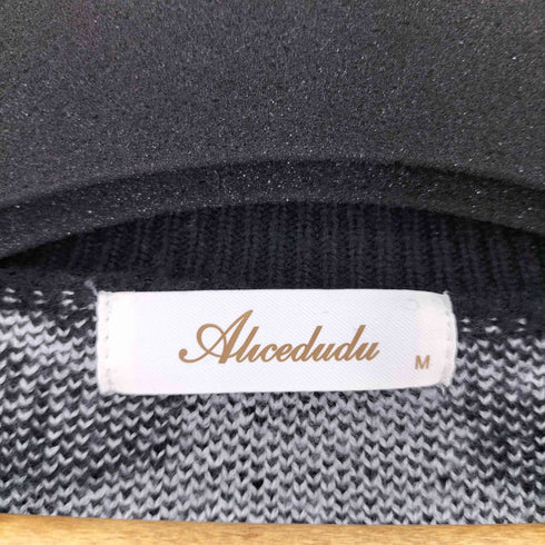 ALUCEDUDU 総柄 ニットベスト レディース JPN:M