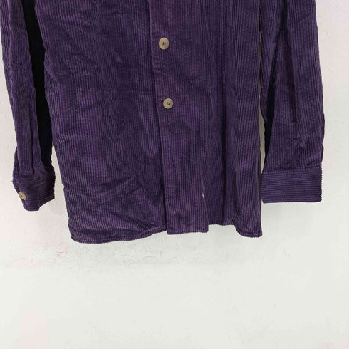 CHADWICKS 太畝コーデュロイ スタンドカラーシャツ メンズ import:XL