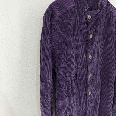 CHADWICKS 太畝コーデュロイ スタンドカラーシャツ メンズ import:XL