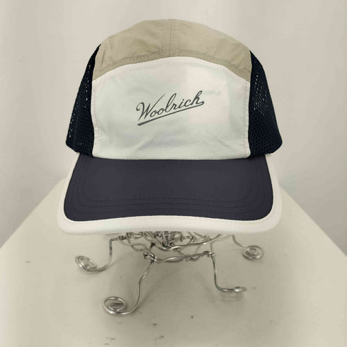 ウールリッチ WOOLRICH ロゴ ナイロン メッシュ マルチカラーキャップ メンズ