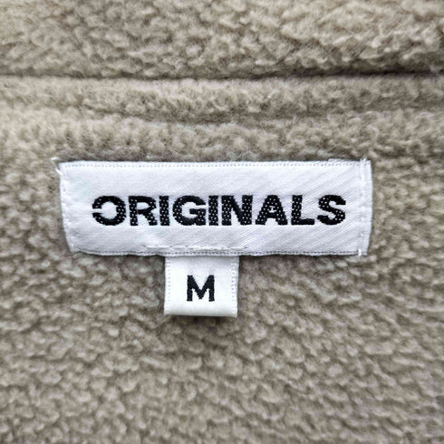 ORIGINALS ハーフジップ フリース ジャケット メンズ import:M