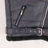 ザラ ZARA フェイクレザー ムートン ライダース ベスト レディース import:S