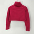 ザラ ZARA タートルネッククロップドニット レディース import:S