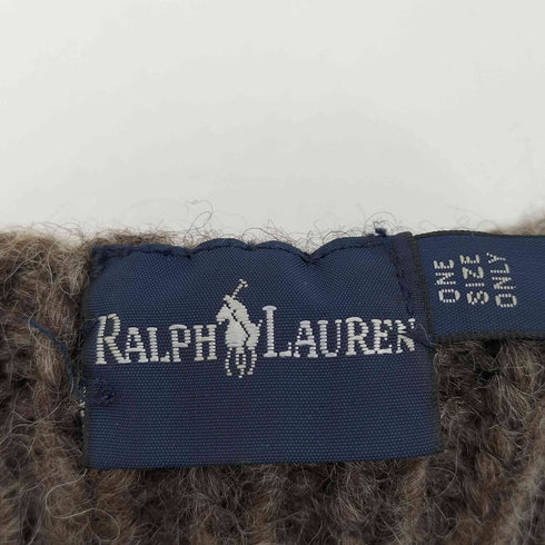 ラルフローレン RALPH LAUREN イーグルモチーフ ニット 手袋 メンズ