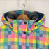 ロキシー ROXY REGULAR FIT マルチカラー チェック スキージャケット レディース JPN:L