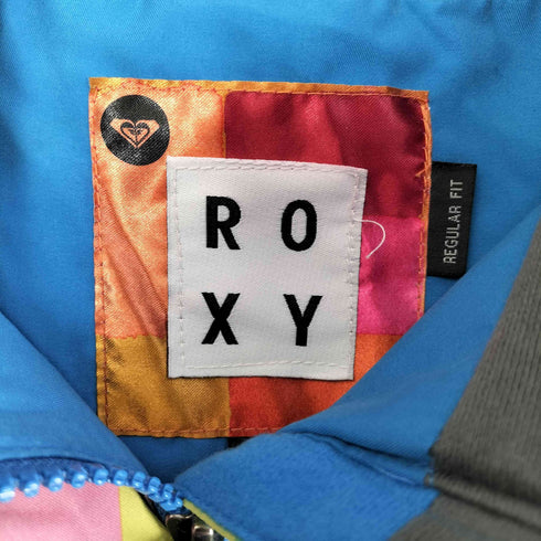 ロキシー ROXY REGULAR FIT マルチカラー チェック スキージャケット レディース JPN:L
