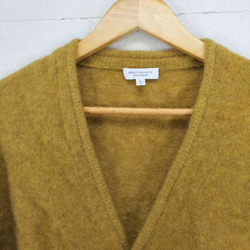 ビューティーアンドユースユナイテッドアローズ BEAUTY & YOUTH UNITED ARROWS シャギー モヘヤ カーディガン メンズ JPN:L