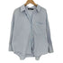 ザラ ZARA ストライプ長袖シャツ レディース import:L