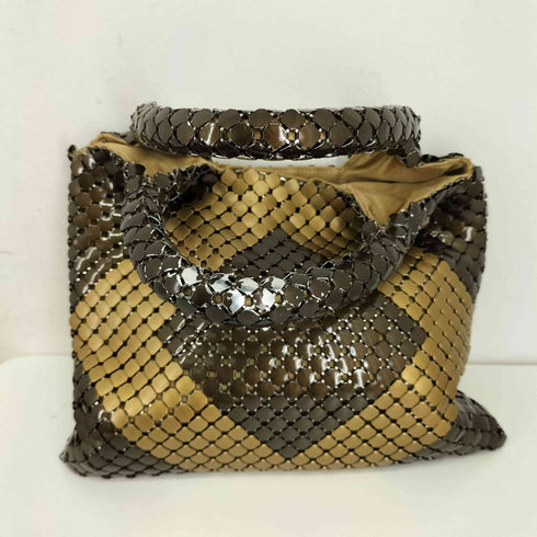 ボッテガヴェネタ BOTTEGA VENETA イントレチャート ビジューハンドバック レディース
