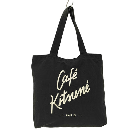 メゾンキツネ MAISON KITSUNE CAFE KITSUNE プリント トートバッグ メンズ