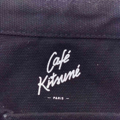 メゾンキツネ MAISON KITSUNE CAFE KITSUNE プリント トートバッグ メンズ