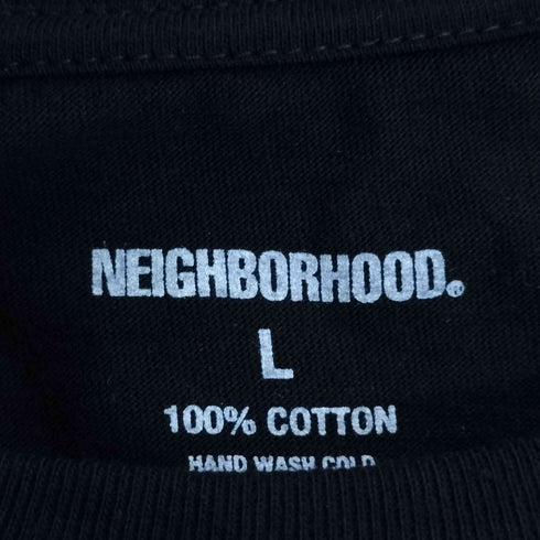 ネイバーフッド NEIGHBORHOOD TEE LS-17 グラフィック ラバープリント ロングスリーブTシャツ メンズ JPN:L