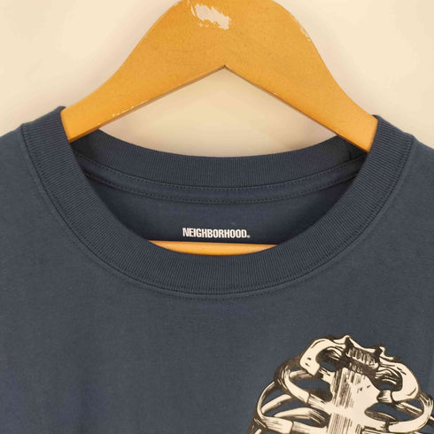 ネイバーフッド NEIGHBORHOOD TEE LS-17 グラフィック ラバープリント ロングスリーブTシャツ メンズ JPN:S