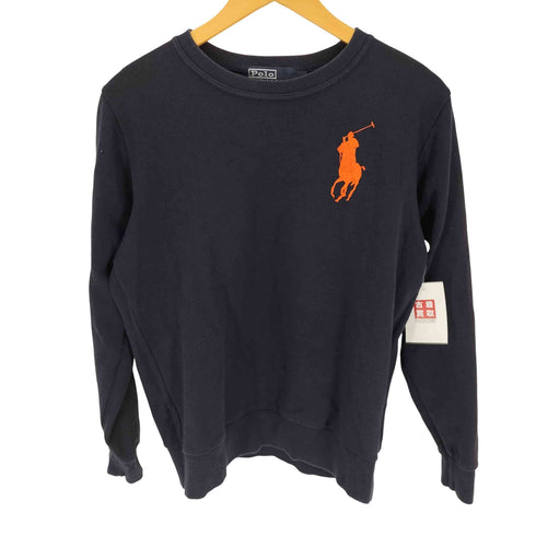 ポロバイラルフローレン Polo by RALPH LAUREN CUSTOM FIT ビッグポニー 刺繍 3 ナンバリング クルーネック スウェット メンズ import:S