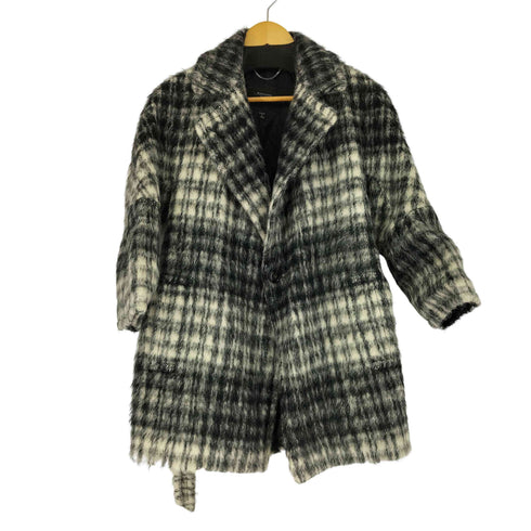 ウィークエンドマックスマーラ Weekend Max Mara アルパカ モヘア ベルテッドショートコート レディース US 2