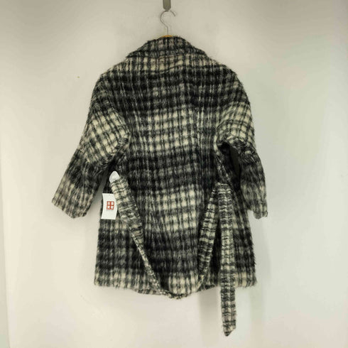 ウィークエンドマックスマーラ Weekend Max Mara アルパカ モヘア ベルテッドショートコート レディース US 2
