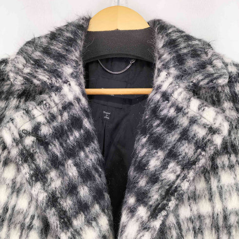 ウィークエンドマックスマーラ Weekend Max Mara アルパカ モヘア ベルテッドショートコート レディース US 2