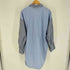 ザラ ZARA Orversized Docking Stripe Shirts オーバーサイズ クレイジー ドッキング ストライプ シャツ ユニセックス レディース import:L
