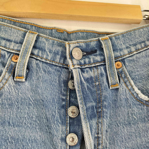 リーバイス Levis 501 ボタンフライデニムパンツ レディース 27×30