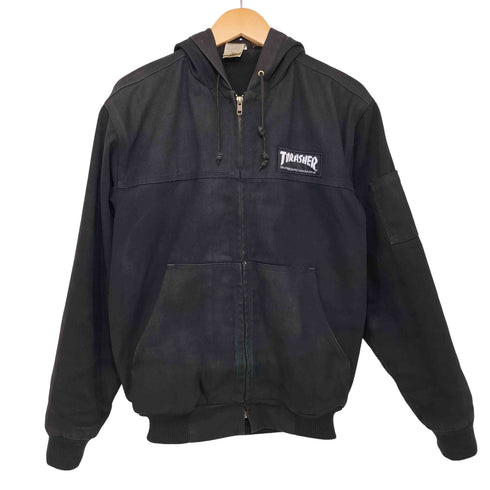 スラッシャー THRASHER SKATE MAG HOODED WORKWEAR JACKET フーデッド ワークジャケット メンズ JPN:S