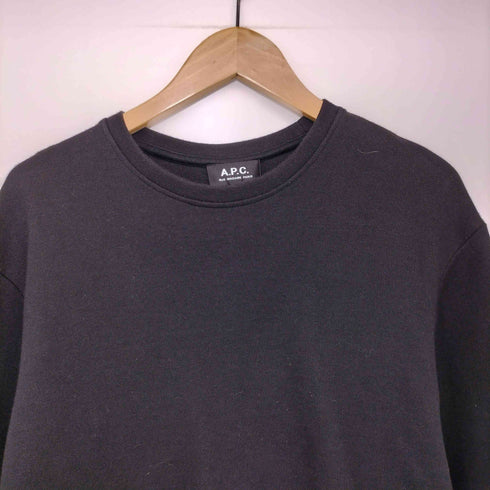 アーペーセー A.P.C. クルーネック コットンスウェット メンズ JPN:XS