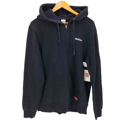 ディッキーズ Dickies ロゴ刺繍ジップアップフーディ メンズ JPN:L