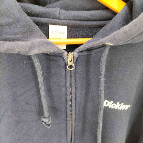 ディッキーズ Dickies ロゴ刺繍ジップアップフーディ メンズ JPN:L