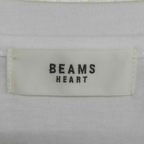 ビームスハート BEAMS HEART 異素材シャーリング プルオーバー レディース