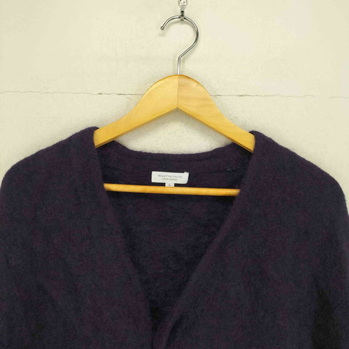 ビューティーアンドユースユナイテッドアローズ BEAUTY & YOUTH UNITED ARROWS シャギー モヘヤ カーディガン メンズ JPN:L